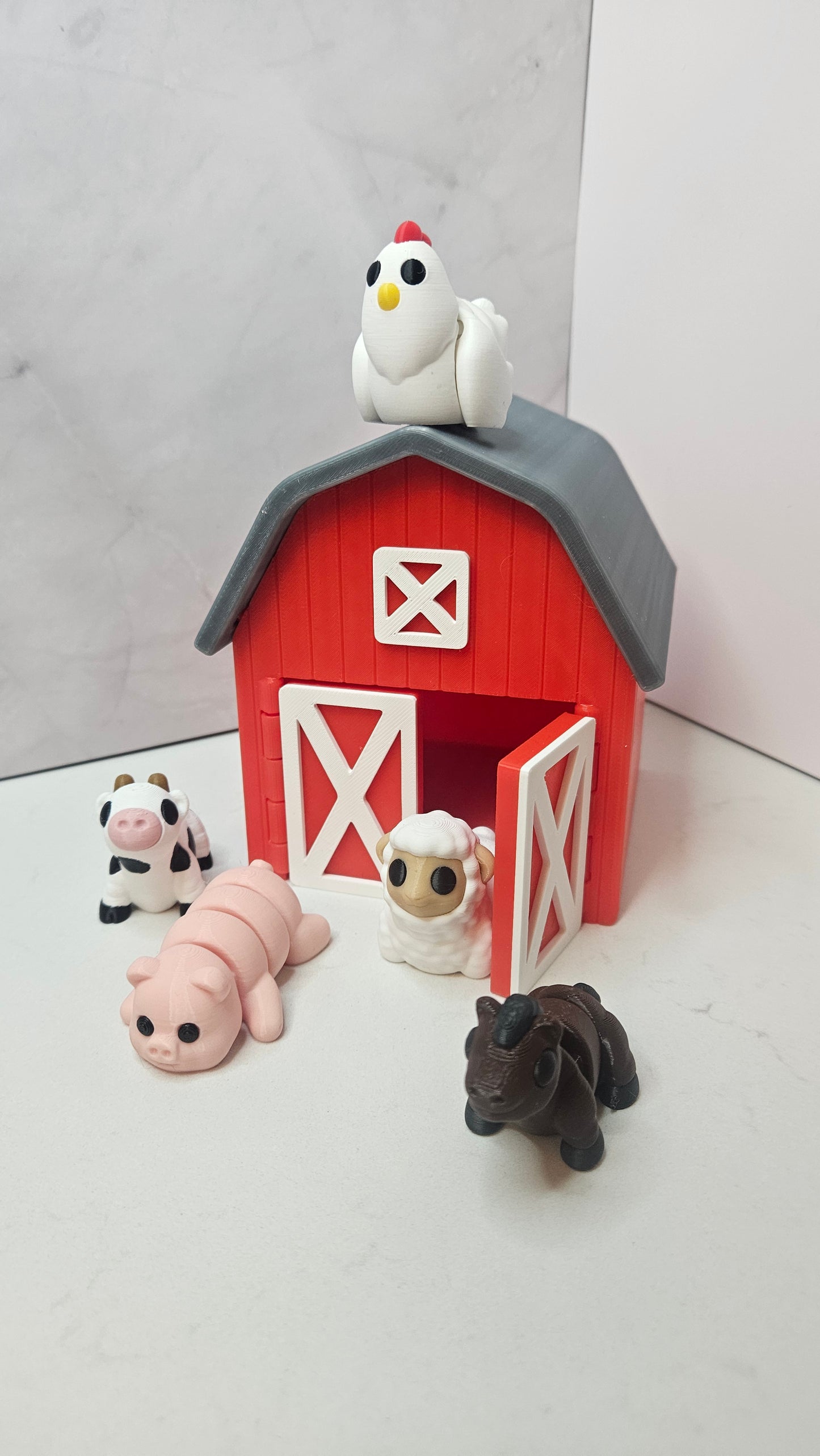 Farm - Articulated Flexi Animal Playset