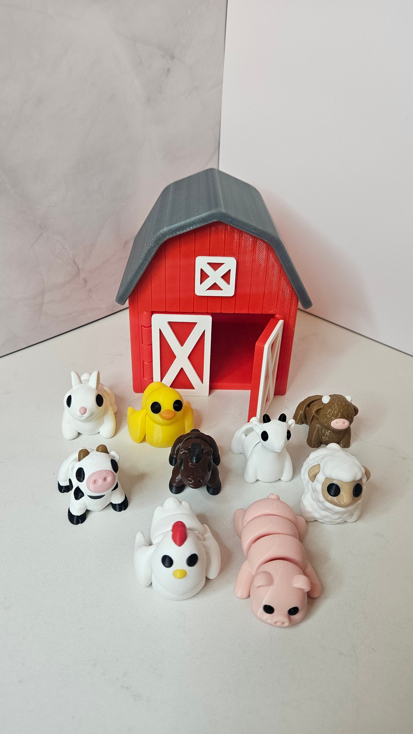 Farm - Articulated Flexi Animal Playset