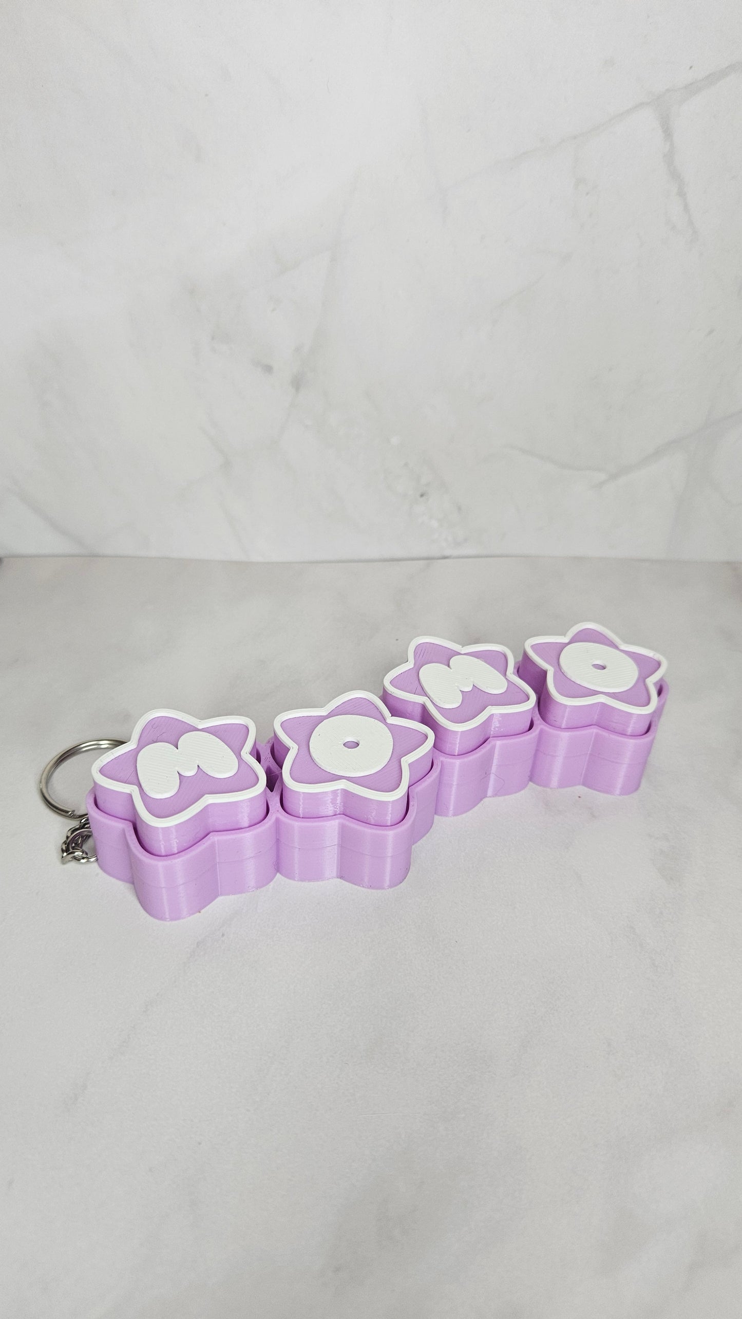 Custom Name Star Clicker Keychain