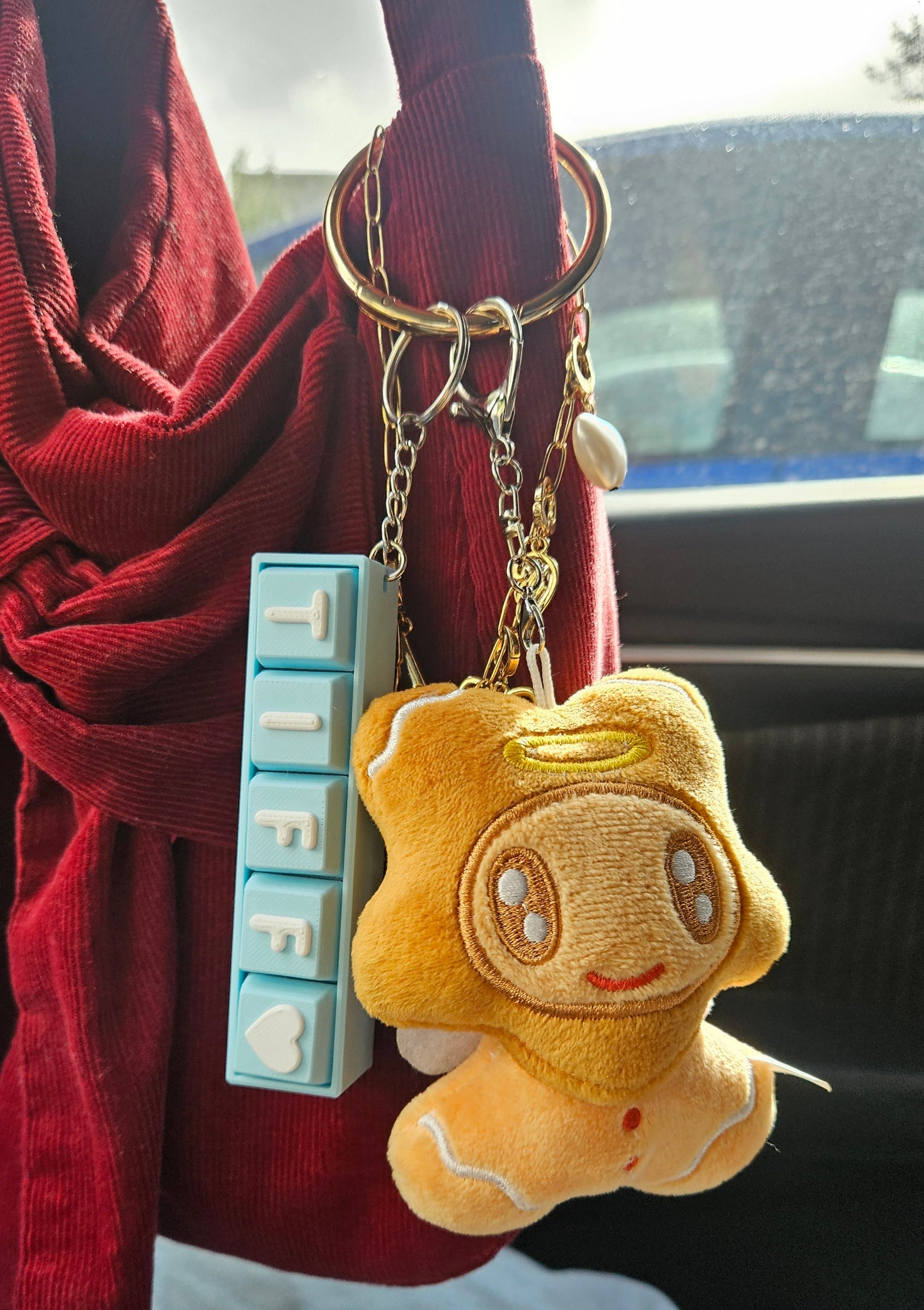 Custom Name Keyboard Clicker Keychain